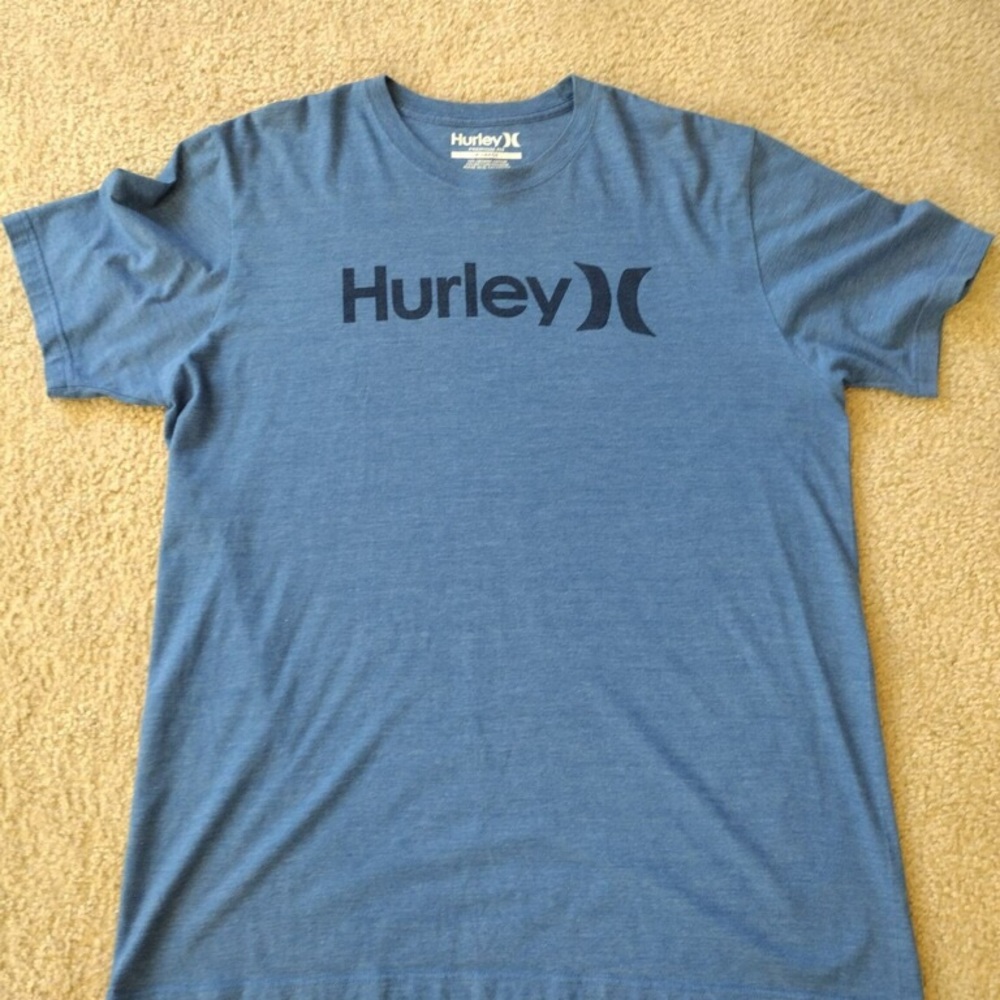 XL mens blue Hurley shirt.